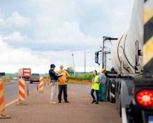 Blitz educativa na BR-163 flagra uma infração a cada seis minutos em Sorriso