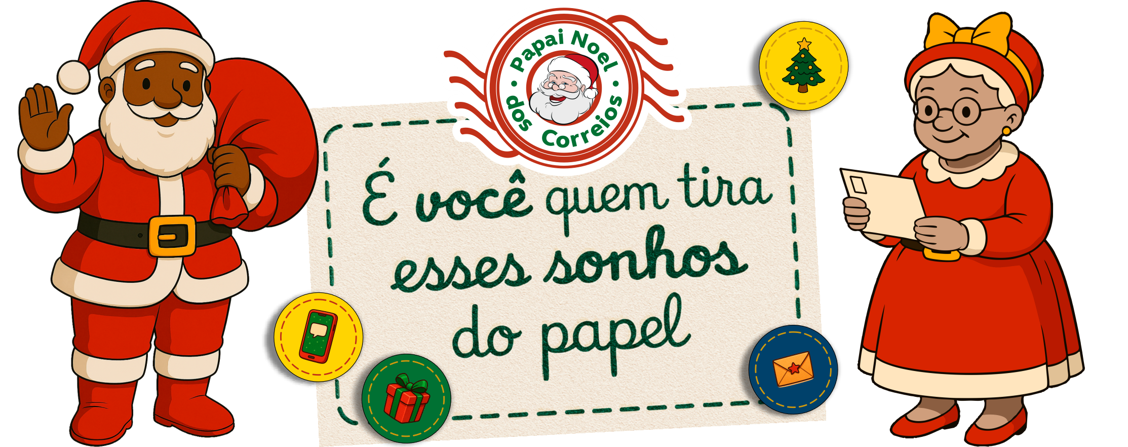 Papai Noel dos Correios mantém tradição de solidariedade e busca padrinhos e madrinhas em Lucas do Rio Verde