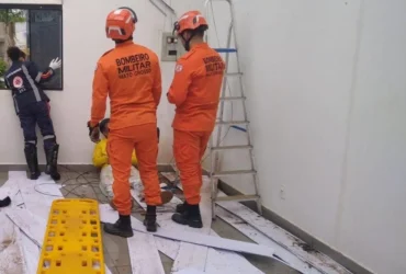 Choque elétrico em Confresa deixa jovem ferido após queda