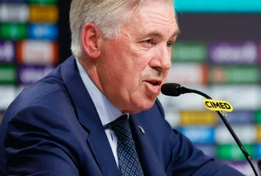 Ancelotti fala após sorteio da Copa do Mundo
