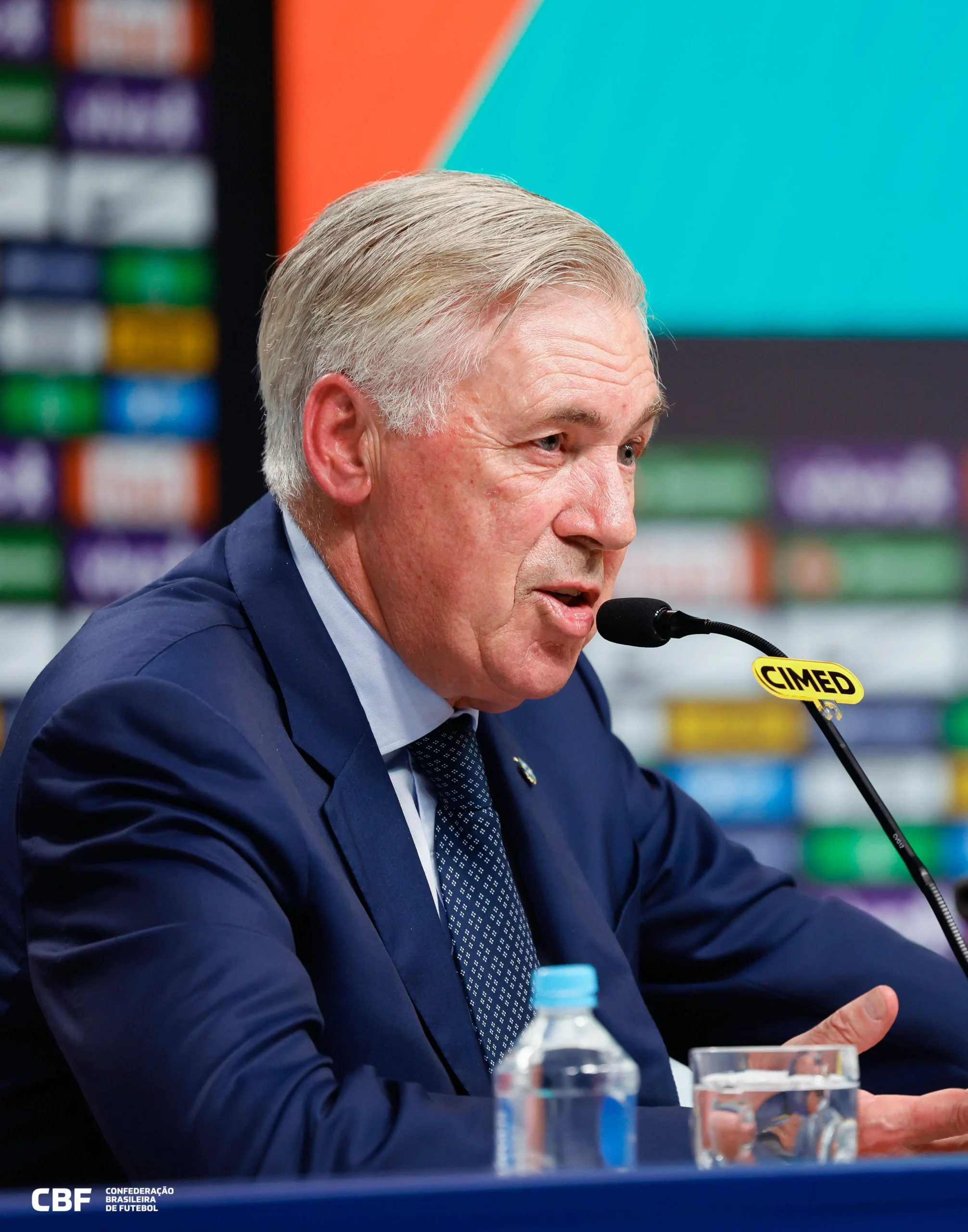 Ancelotti fala após sorteio da Copa do Mundo