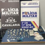 PM prende homem por tráfico de drogas em Sinop
