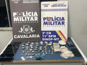 PM prende homem por tráfico de drogas em Sinop