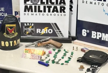 Companhia Raio prende faccionados em Cáceres