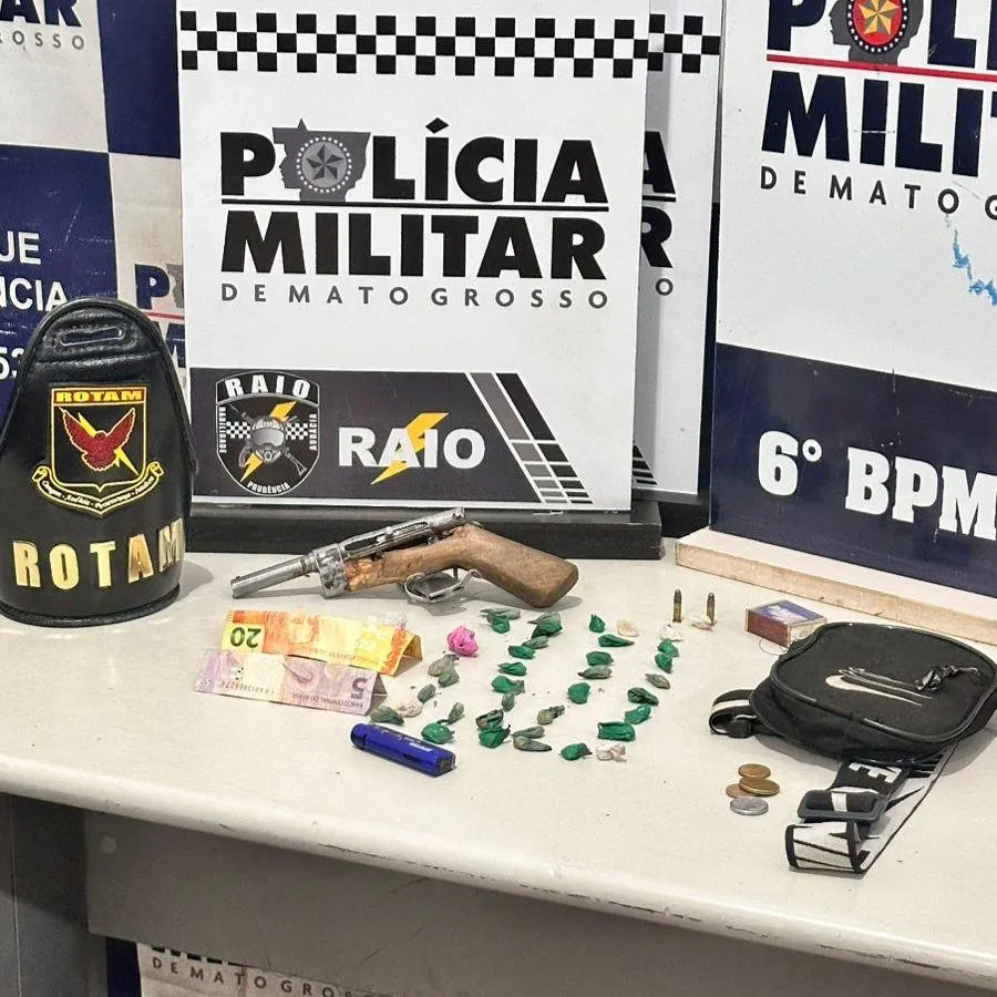 Companhia Raio prende faccionados em Cáceres