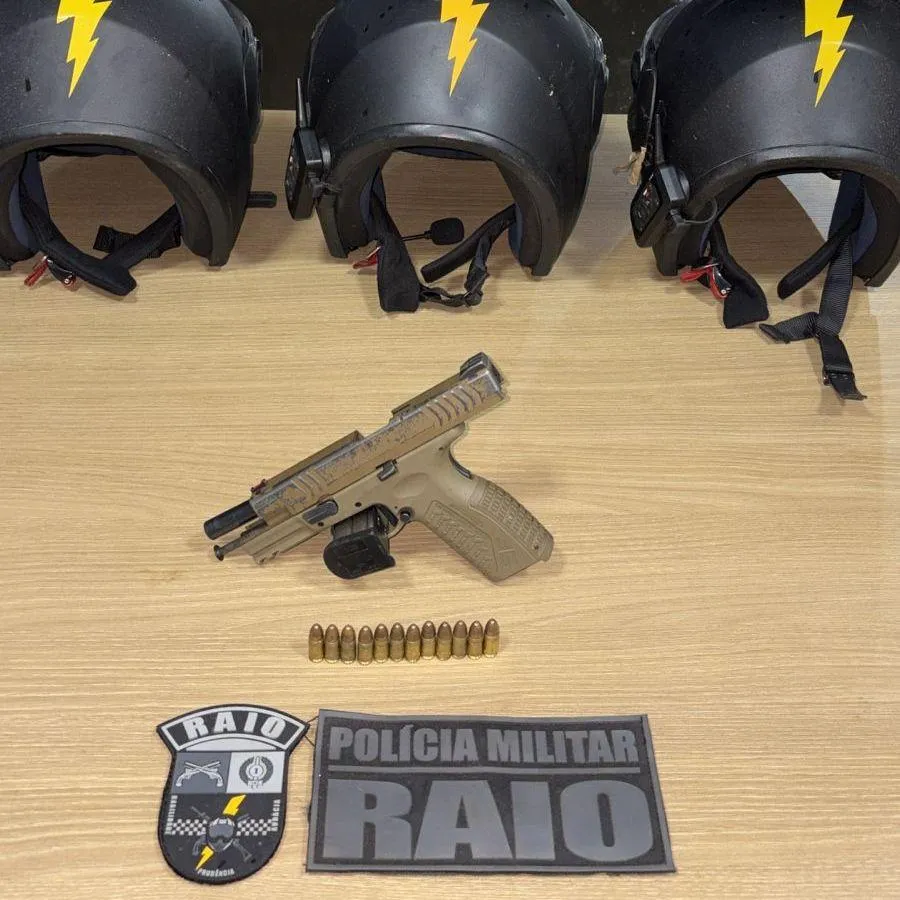 Prisão em Pontes e Lacerda: Raio apreende pistola adulterada