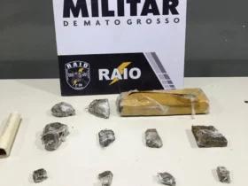 Companhia Raio prende homem com maconha em Várzea Grande
