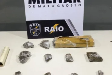 Companhia Raio prende homem com maconha em Várzea Grande