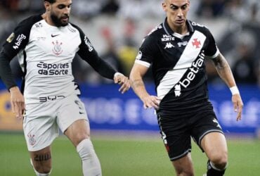 Lance de Corinthians x Vasco. Imagem: Divulgação Vasco