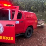 Mulher desaparece no Rio Lira e bombeiros fazem buscas em Sorriso