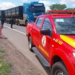 Bombeiros atendem acidentes de trânsito em Mato Grosso
