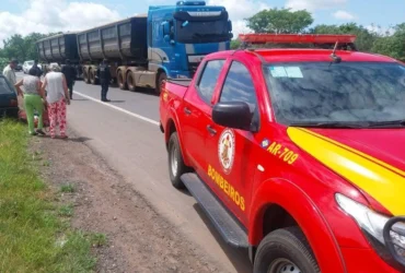 Bombeiros atendem acidentes de trânsito em Mato Grosso