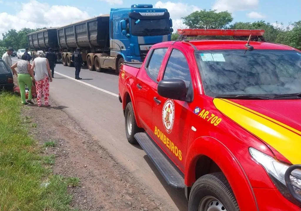 Bombeiros atendem acidentes de trânsito em Mato Grosso