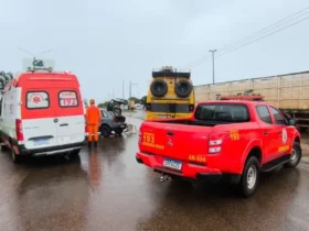 Acidente na MT-140 deixa dois feridos em Campo Verde