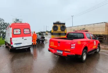 Acidente na MT-140 deixa dois feridos em Campo Verde