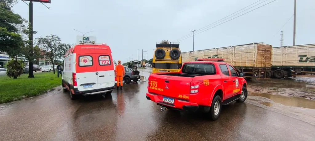 Acidente na MT-140 deixa dois feridos em Campo Verde