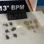 A abordagem aconteceu no bairro Bom Jesus, em uma das últimas ruas da comunidade.