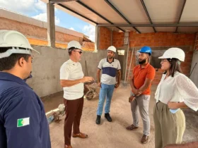 Avallone vistoria obras de saúdemental em Cuiabá