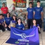 Equipe de robótica do Sesi Escola VG lidera entrega de 36 toneladas de cestas básicas