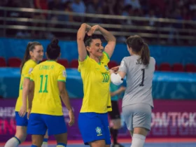 Luciléia brilha e exalta força do futsal brasileiro no Mundial