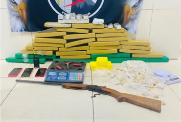 Força Tática faz apreensão de entorpecentes em Vila Rica