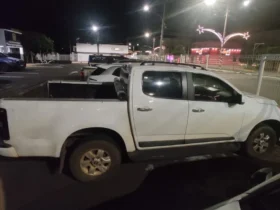 Força Tática apreende veículos ligados a furto de agrotóxicos em Tangará