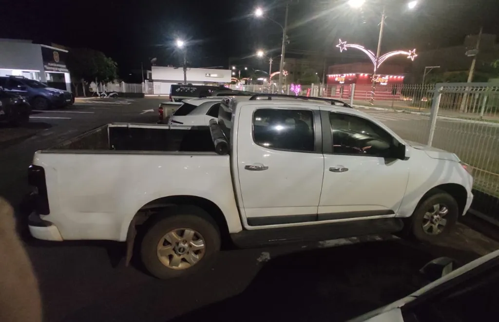 Força Tática apreende veículos ligados a furto de agrotóxicos em Tangará