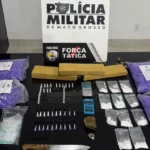 Força Tática prende faccionado em Nova Mutum por tráfico