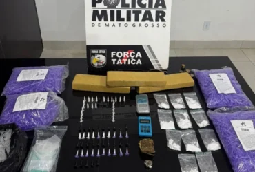 Força Tática prende faccionado em Nova Mutum por tráfico