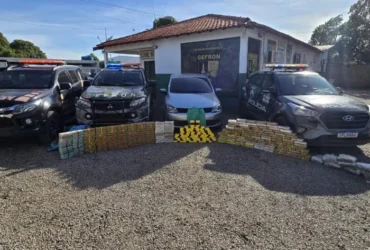 Apreensão de drogas em Cáceres mobiliza forças de segurança