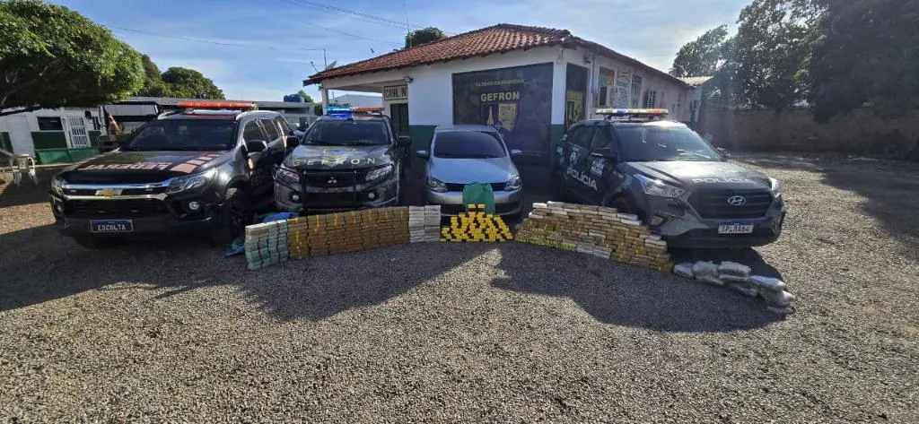 Apreensão de drogas em Cáceres mobiliza forças de segurança