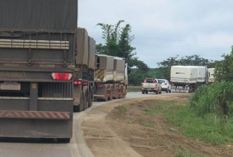 Fretes rodoviários de grãos recuam em Mato Grosso com menor demanda e maior oferta de caminhões