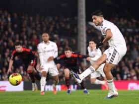 Lance de Fulham x Nottingham Forest. Imagem: Divulgação Premier League