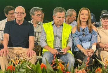 Governador defende justiça tributária, passaporte verde e ampliação de voos regionais após entrega da BR-163