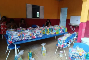 Governo de MT entrega 800 cestas a aldeias do Xingu