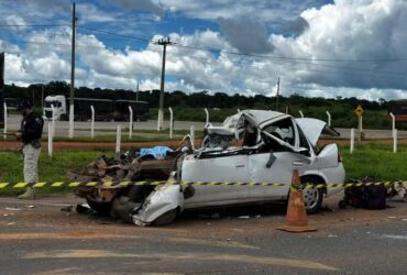 Identificadas vitimas de acidente fatal na BR 163 -CenárioMT