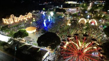 Luzes e magia: Sinop abre o tradicional “Natal dos Sonhos” com festa de quase um mês