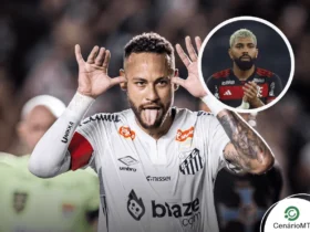 Astro santista quer reencontrar antigo parceiro, enquanto Gabigol sinaliza desejo de deixar a Raposa por falta de espaço