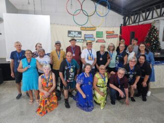Olimpíadas da Pessoa Idosa de Sorriso encerram com festa e premiação para 250 atletas 60+