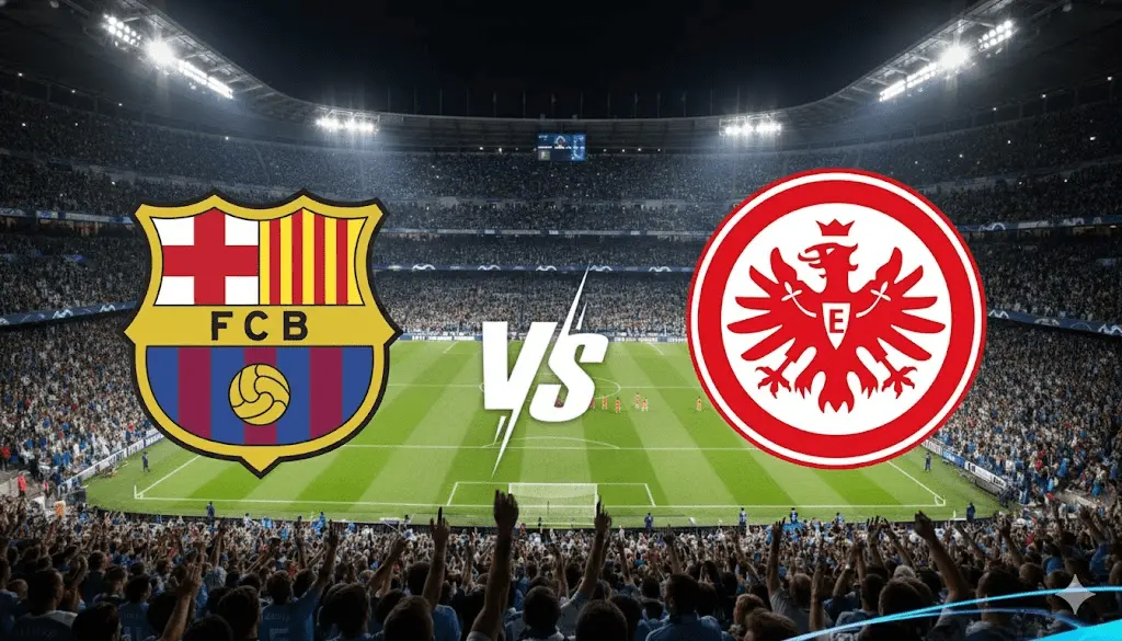 Onde assistir Barcelona x Eintracht Frankfurt AO VIVO