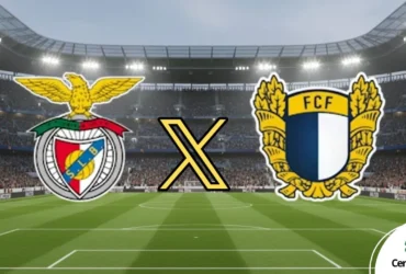 Partida desta segunda-feira (22) é válida pela 15ª rodada da Primeira Liga de Portugal