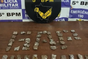 Apreensão de maconha em Rondonópolis leva à prisão