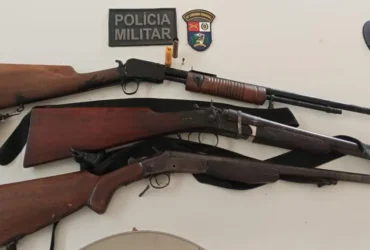 PM prende suspeito de furto e abate de gado em Santo Antônio