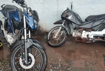 PM recupera motos furtadas e prende faccionado em Cuiabá