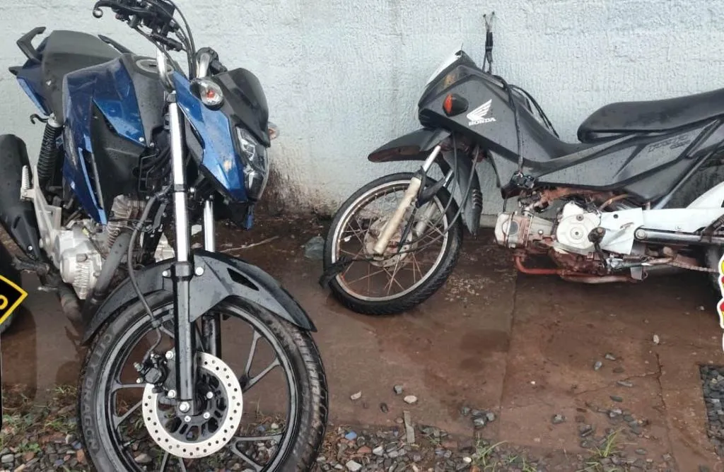 PM recupera motos furtadas e prende faccionado em Cuiabá
