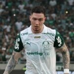 Aníbal Moreno em ação pelo Palmeiras contra o Ceará, pelo Brasileirão