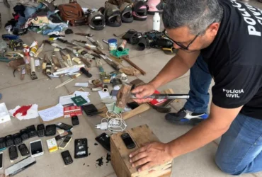 Destruição de objetos apreendidos mobiliza Polícia Civil em Torixoréu