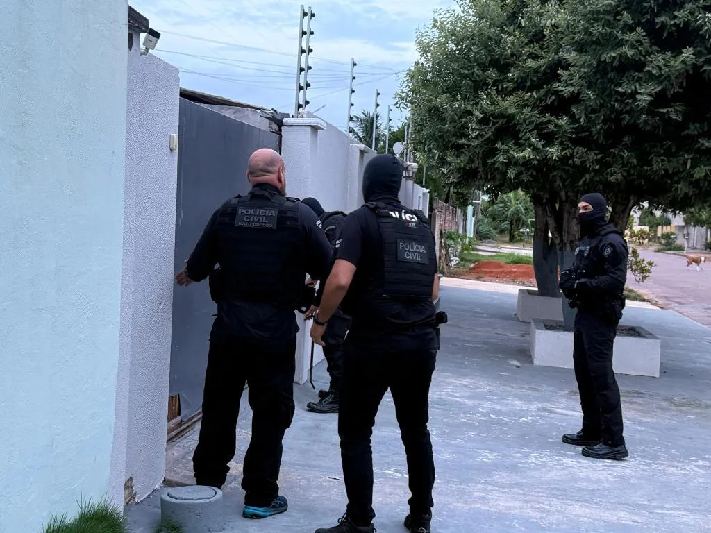 Polícia Civil amplia operações policiais em Mato Grosso em 2025