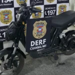 Polícia esclarece furto de bicicleta elétrica em Cuiabá