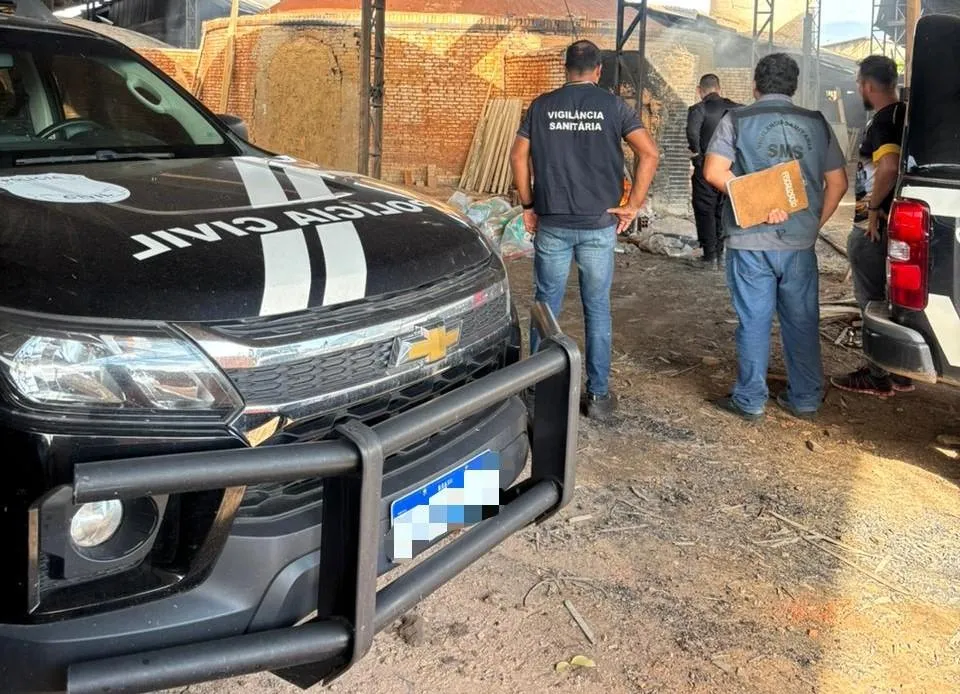 Polícia Civil realiza incineração de drogas em Cáceres